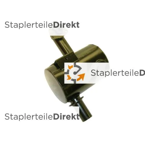 Auspuffrohr / Schalldämpfer für Jcb - Länge 255 mm