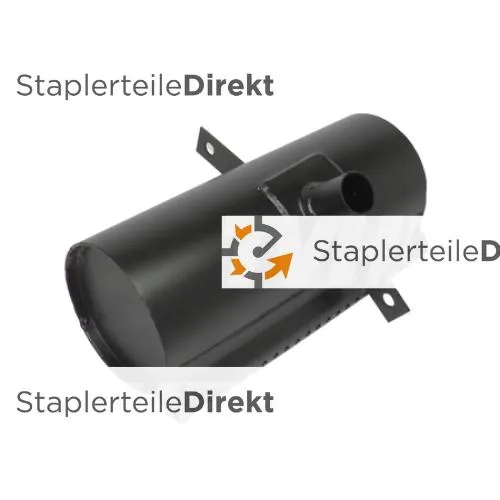 Auspuffrohr / Schalldämpfer für Hyster - Länge 385 mm