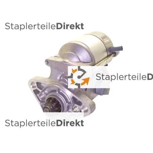 Anlasser (Starter) für Yale 12 V Länge 187,5 mm 9 Zähne