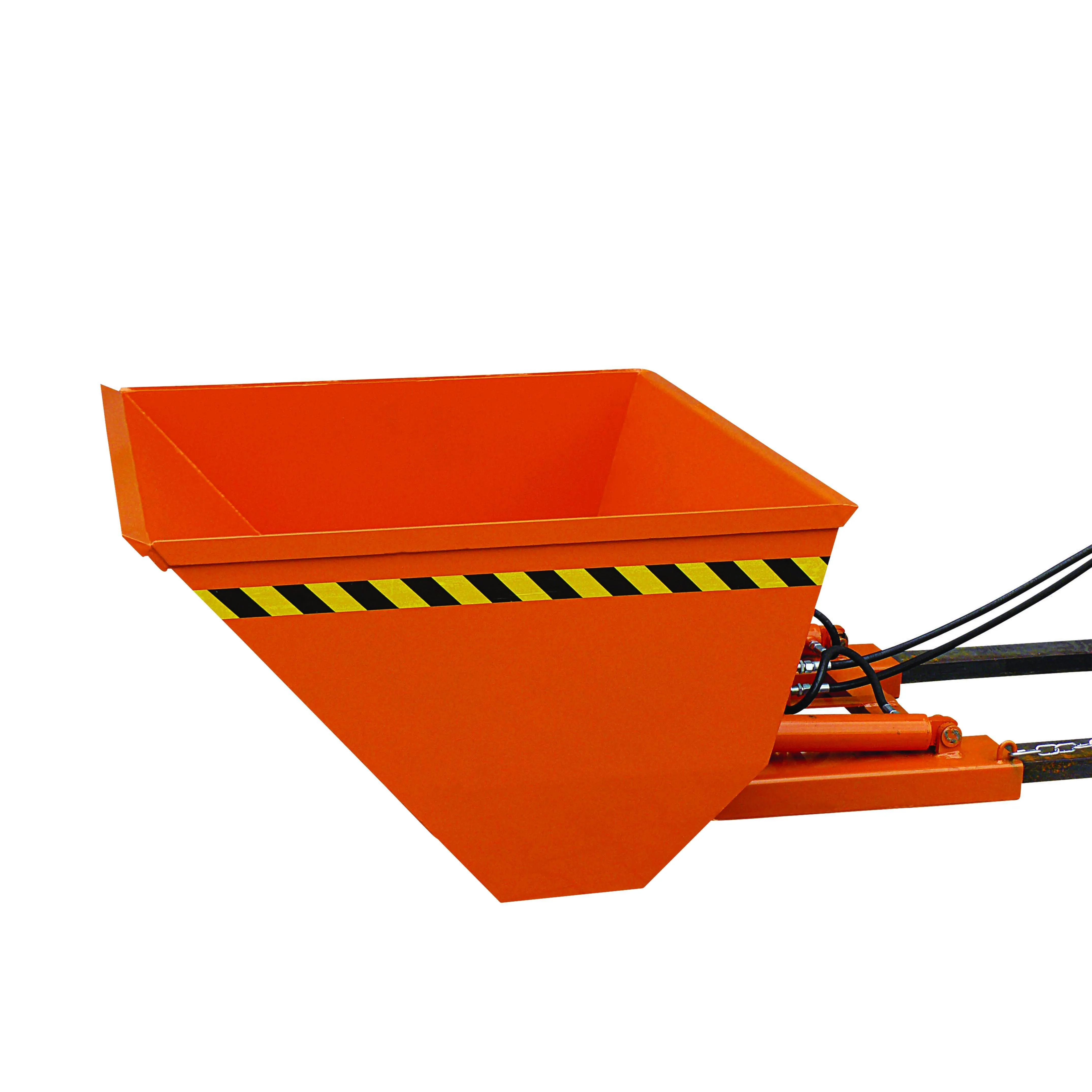 Ladeschaufel mit hydraulischer Kippvorrichtung, 1600 kg, 800 Liter reinorange