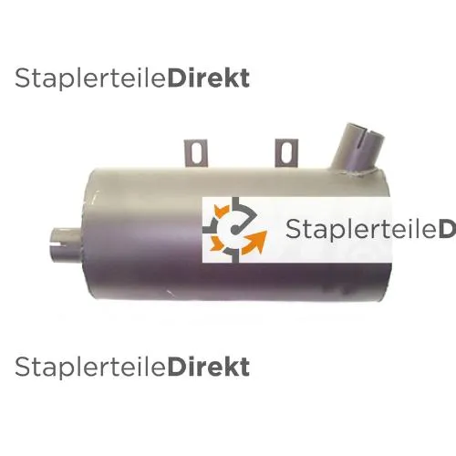 Auspuffrohr / Schalldämpfer für Jungheinrich-Steinbock - Länge 320 mm