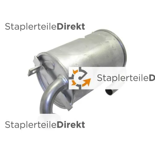 Auspuffrohr / Schalldämpfer für Komatsu - Länge 295 mm