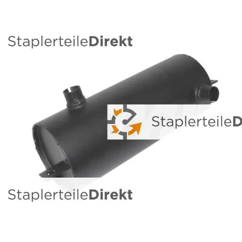 Auspuffrohr / Schalldämpfer für Hyster - Länge 380 mm